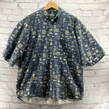 Vintage Great Northwest GNW Camp Shirt Button up … - image 1