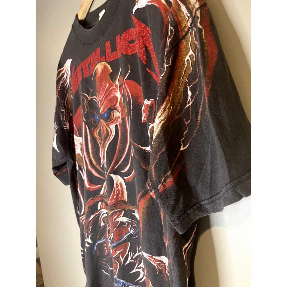 Metallica Vintage Metallica Demon All Over Print … - image 2