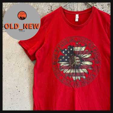 American Vintage Printed T-shirt CANVAS American … - image 1