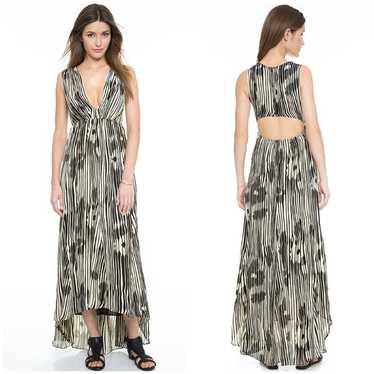 Alice + Olivia Alice + Olivia Lexa Maxi Dress Abst