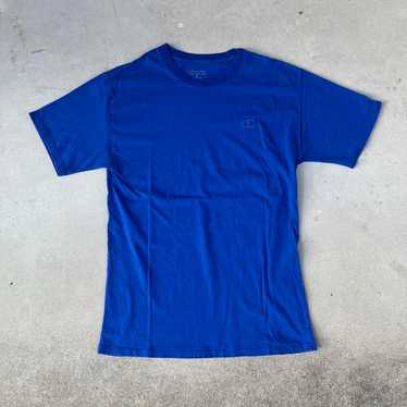 old vintage Champion plain blue T-shirt