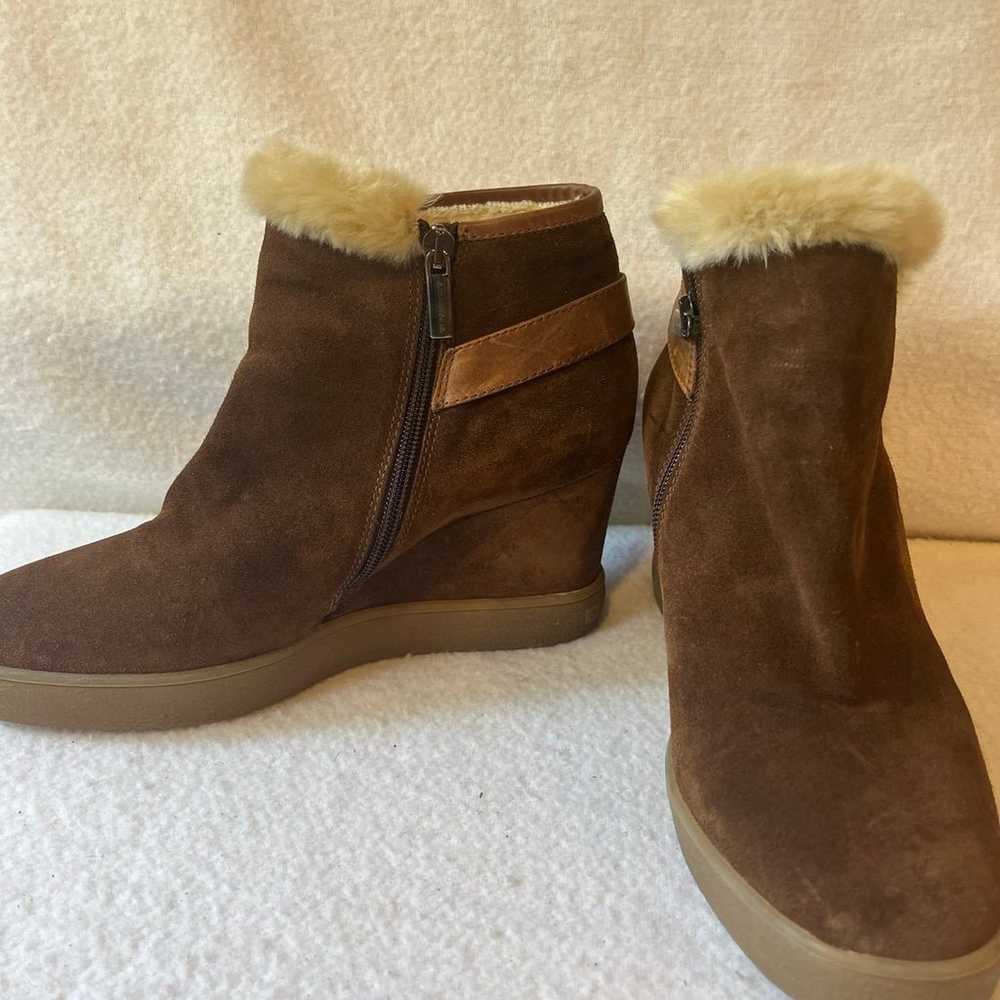 AQUATALIA BOOTS WOMENS SIZE 9.5 CAMERON CHESTNUT … - image 2