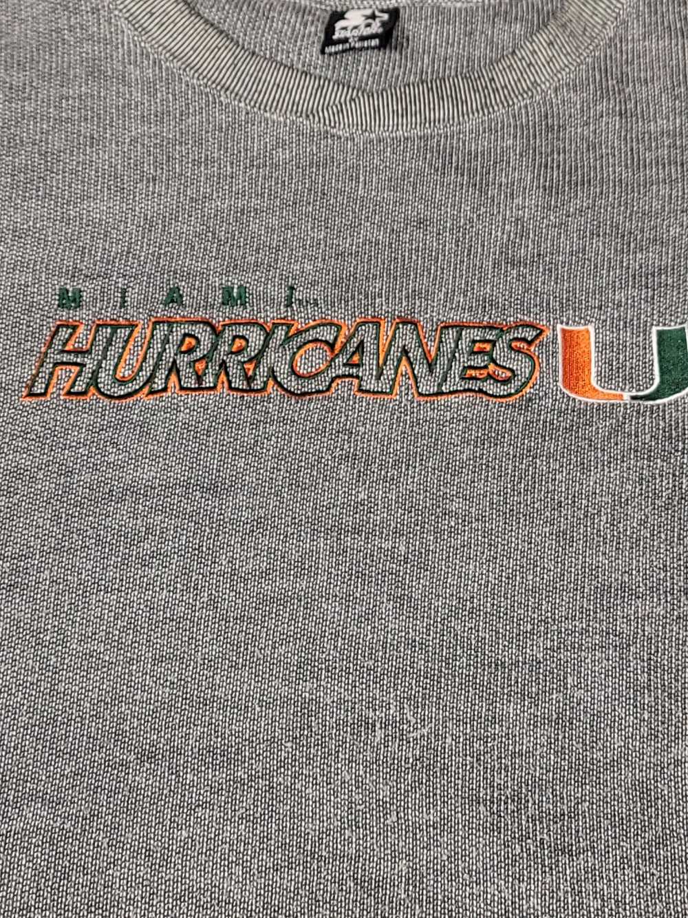 Starter Vintage Starter Miami Hurricanes Sweater … - image 6