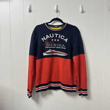 Nautica Vintage NAUTICA Boat Crewneck Size Medium - image 1