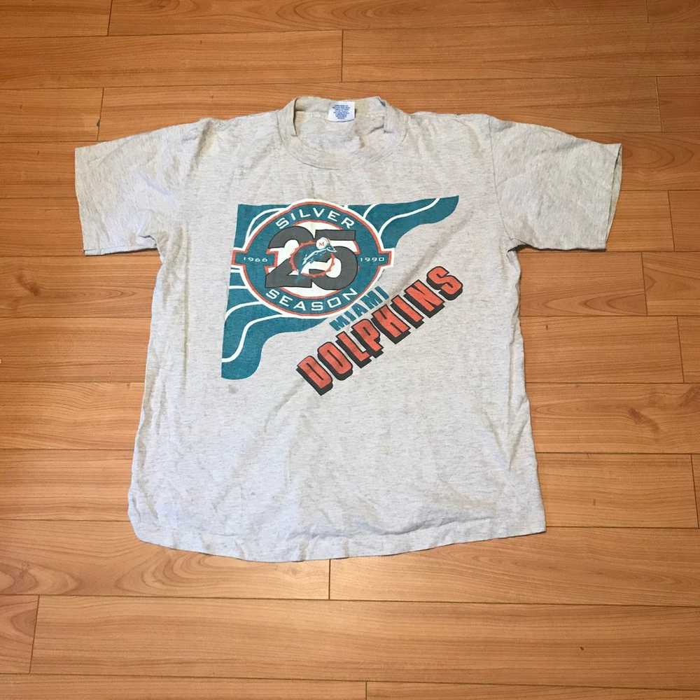 1990 Miami Dolphins Vintage Tee - image 1