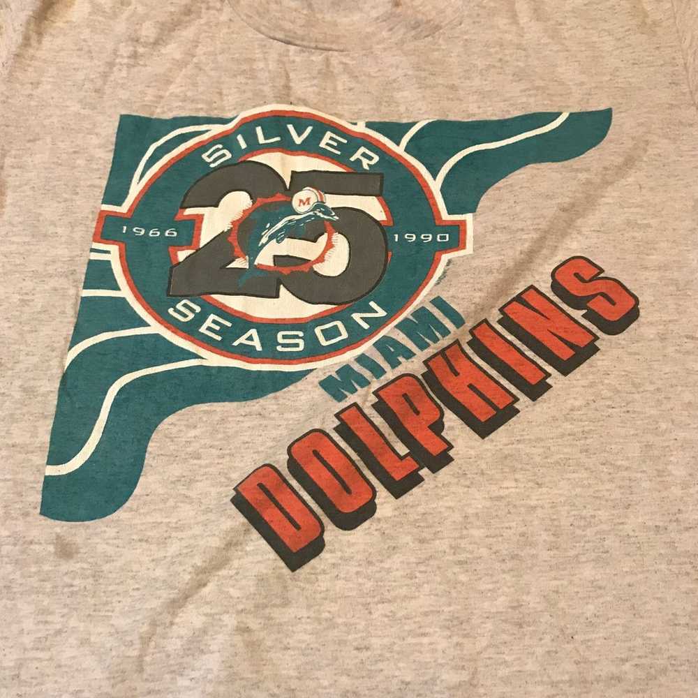 1990 Miami Dolphins Vintage Tee - image 2