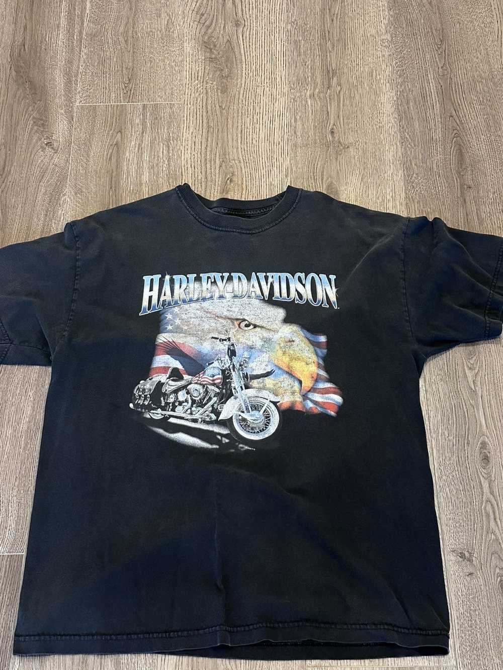 Harley Davidson RIDE OR FLY | VINTAGE HARLEY SHIRT - image 2