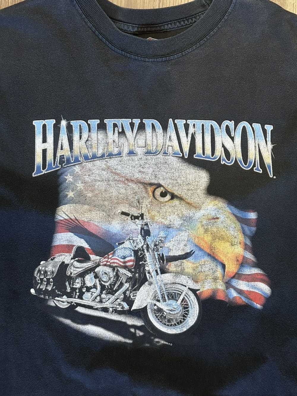 Harley Davidson RIDE OR FLY | VINTAGE HARLEY SHIRT - image 3