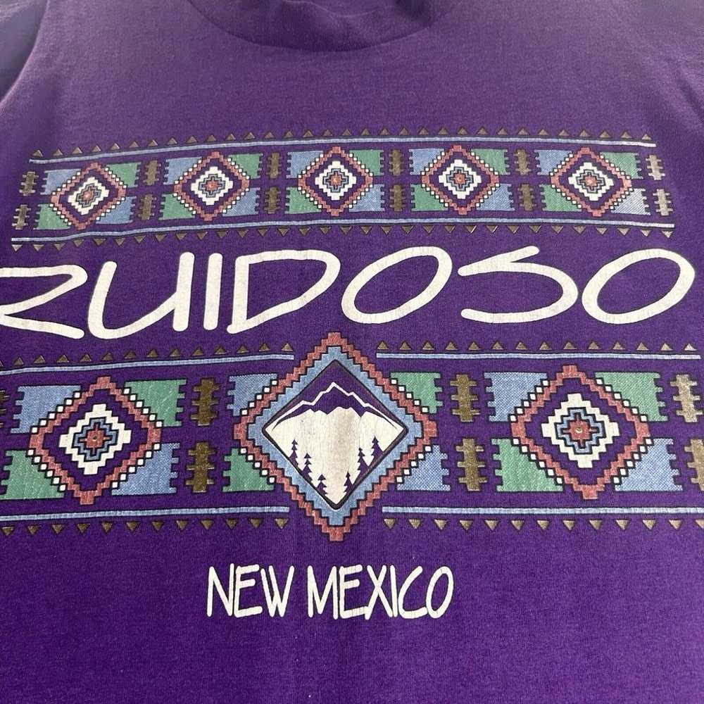 Vintage Ruidoso New Mexico T Shirt Adult Size Med… - image 4