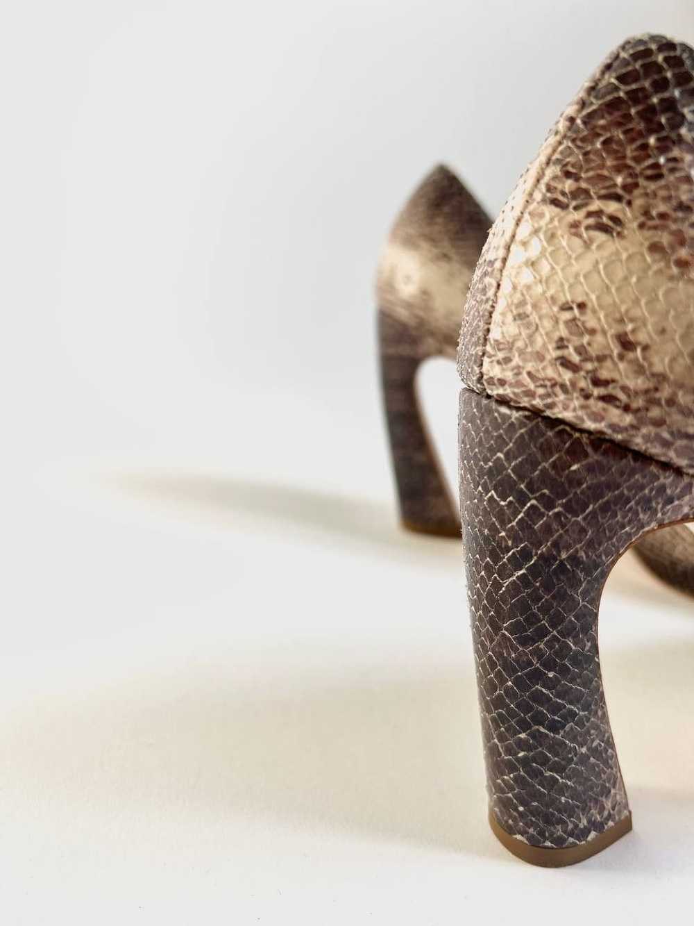 Miu Miu Miu Miu Python High Heels FW99 - image 2