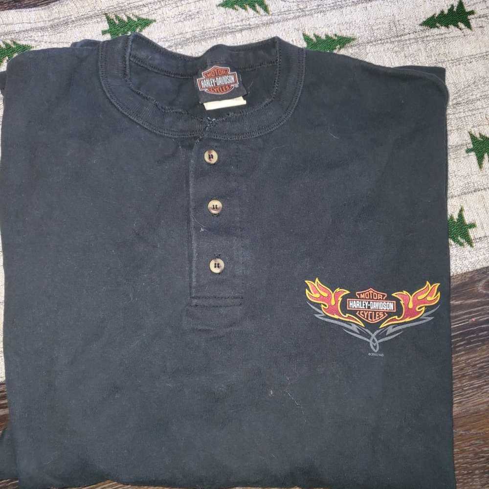 mes mens vintage harley Davidson tee - image 1