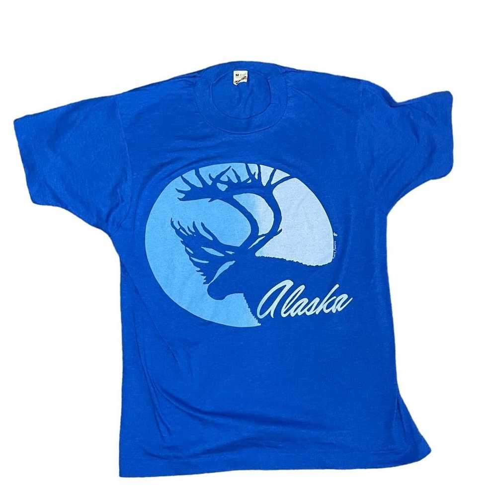 Vintage Moose Alaska Tourist Tee - image 1