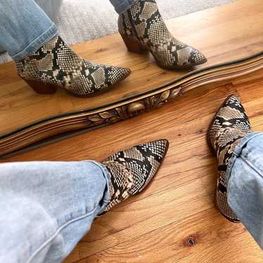 Aldo Snake Skin Boots