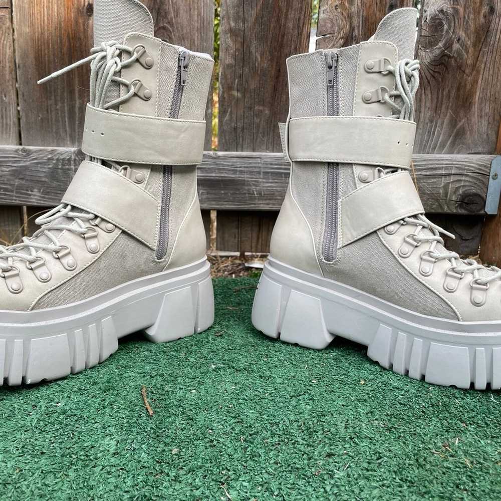 Low traitor boots - light gray Club Exx dune boots - image 6