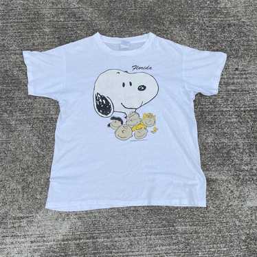 90s vintage USA-made single stitch Snoopy T-shirt - image 1