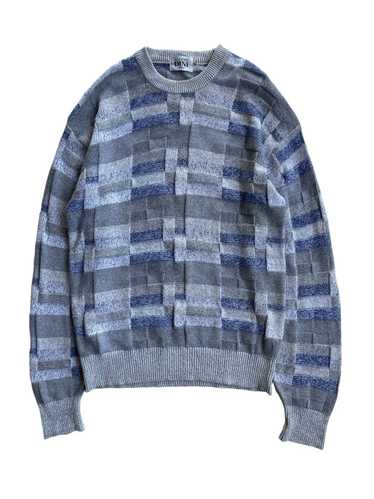 Coloured Cable Knit Sweater × Italian Designers ×… - image 1