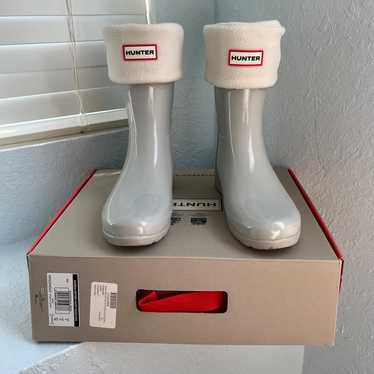 HUNTER Refined Short Gloss Rain Boots