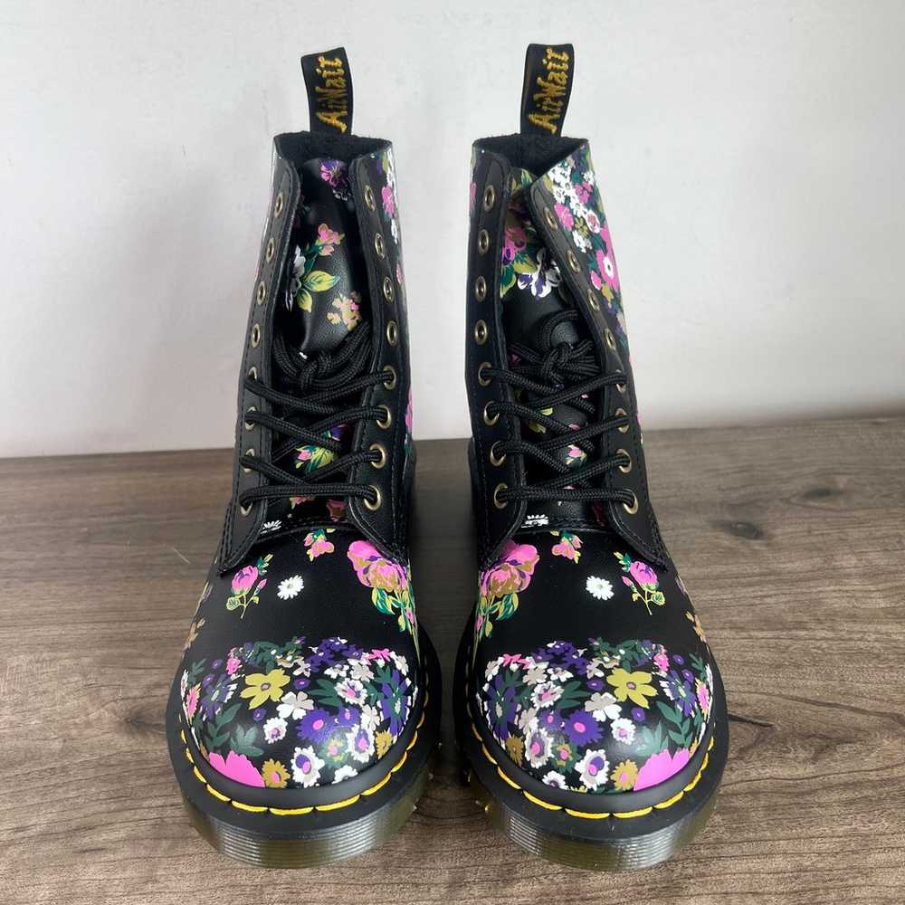 Dr. Martens 1460 Pascal Black Floral Women's Boot… - image 2