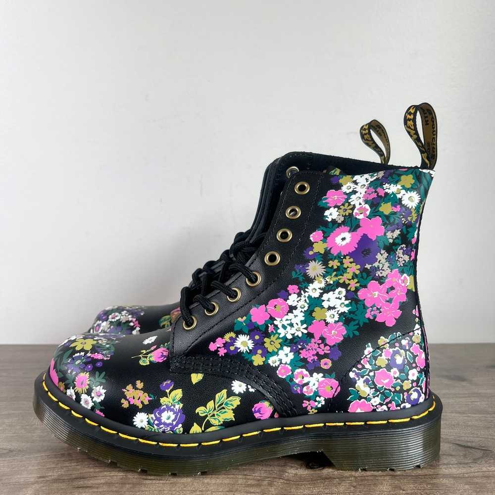 Dr. Martens 1460 Pascal Black Floral Women's Boot… - image 3