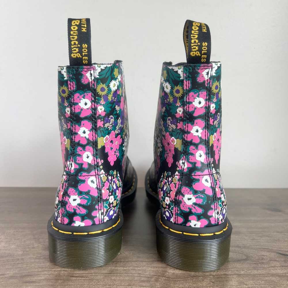 Dr. Martens 1460 Pascal Black Floral Women's Boot… - image 4