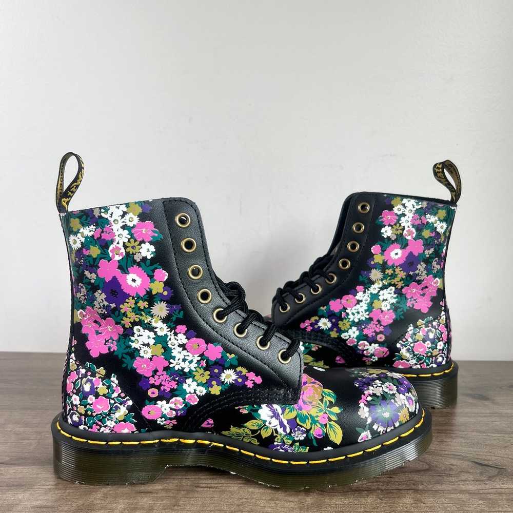 Dr. Martens 1460 Pascal Black Floral Women's Boot… - image 5