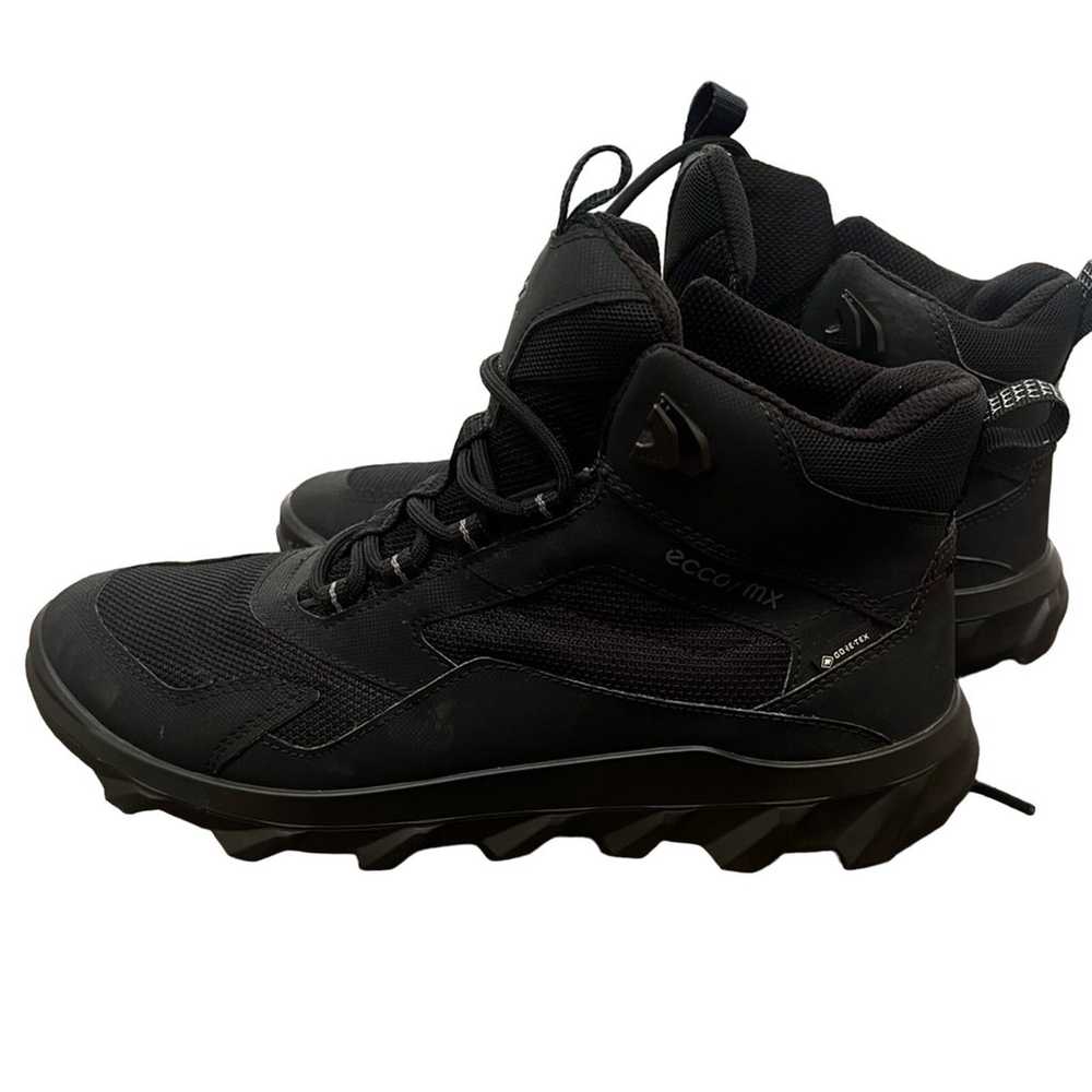 NWOT ECCO Mx GTX Mid Gore-tex Ankle Black Boots  … - image 3