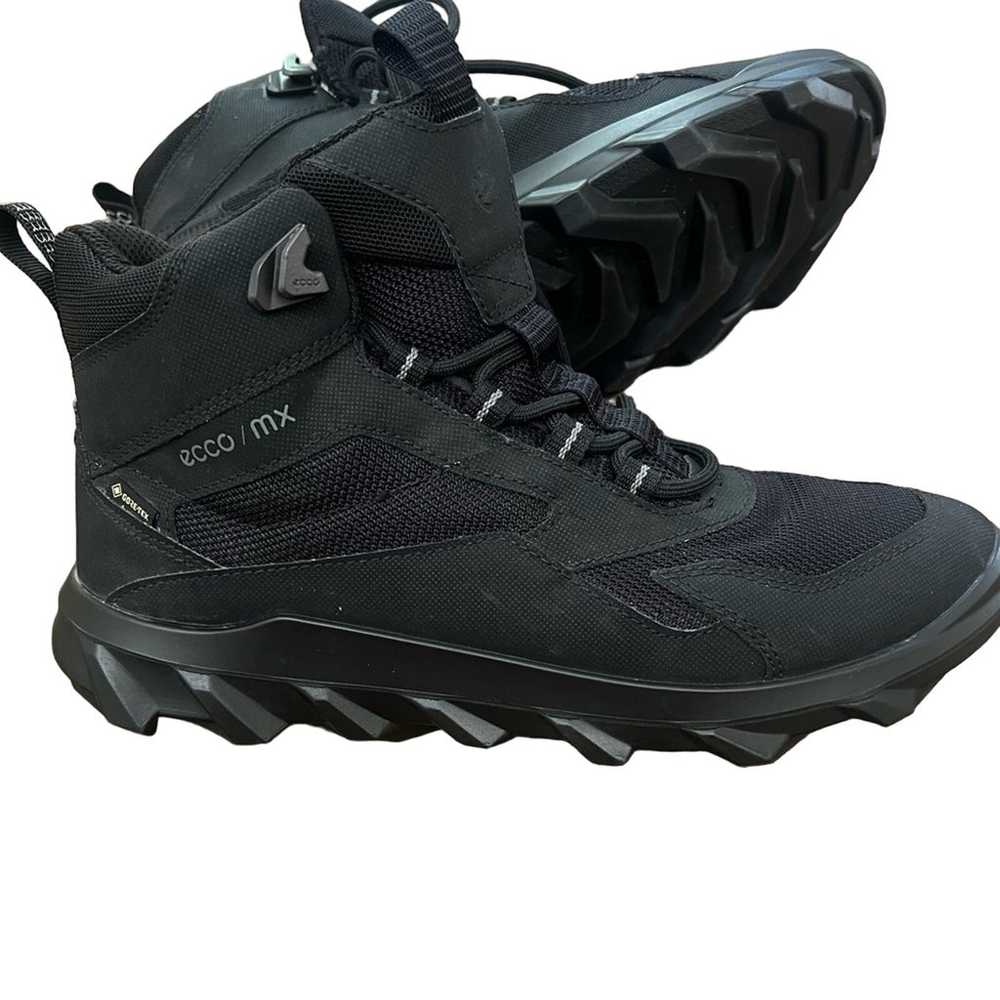 NWOT ECCO Mx GTX Mid Gore-tex Ankle Black Boots  … - image 4