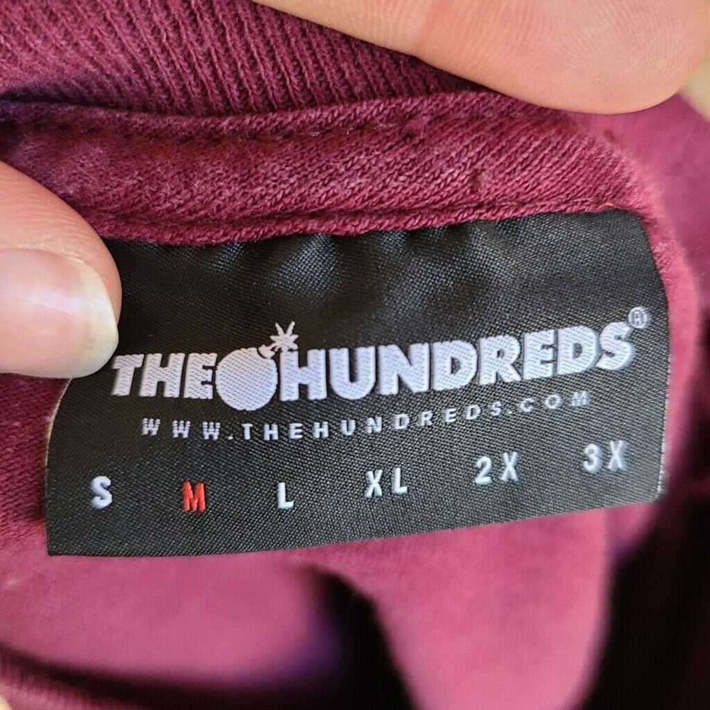 The Hundreds the hundreds maroon classic logo t-s… - image 8