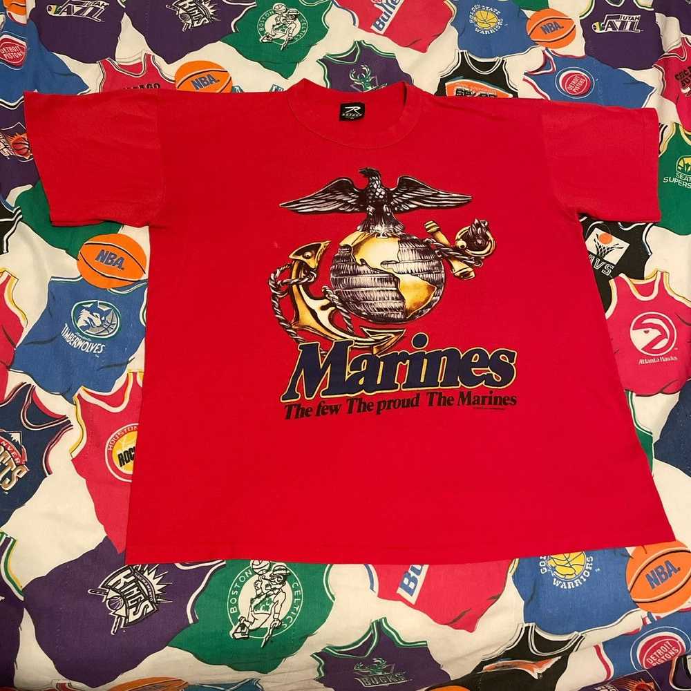 Marine × Tee Shirt × Vintage Vintage 1993 Marines… - image 1