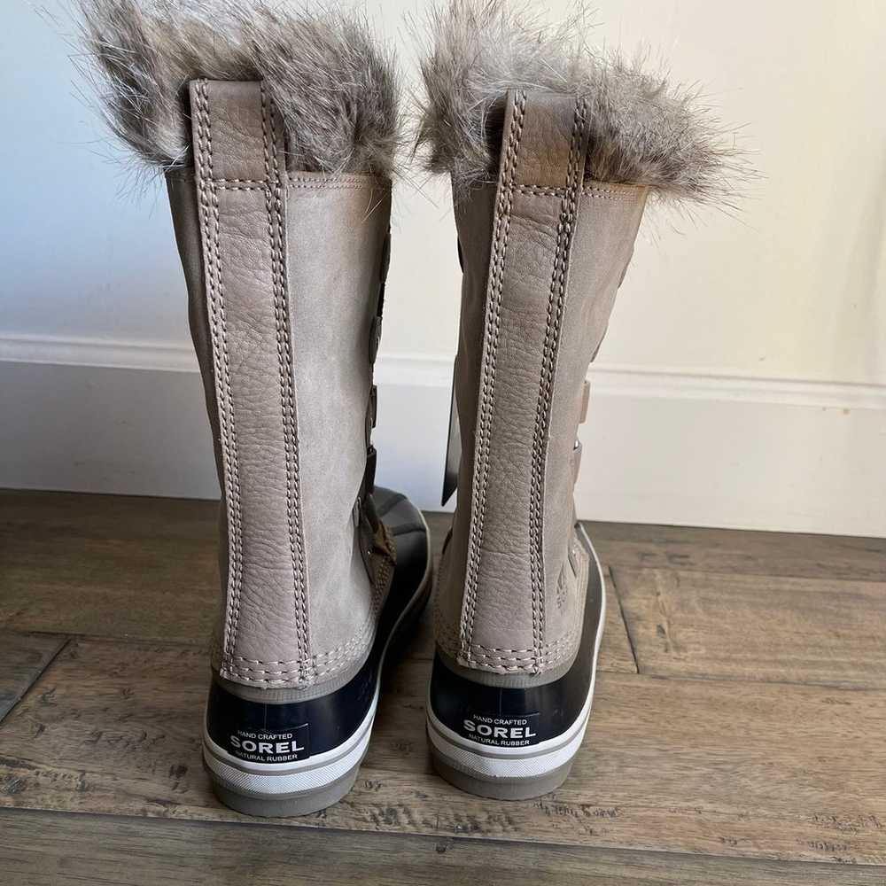 NWT Sorel Joan of Arctic Waterproof Suede Faux Fu… - image 5