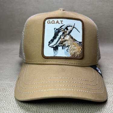 Goorin Animal The Farm Trucker Snapback Baseball buying Hat Cap Woolly Mammoth Black