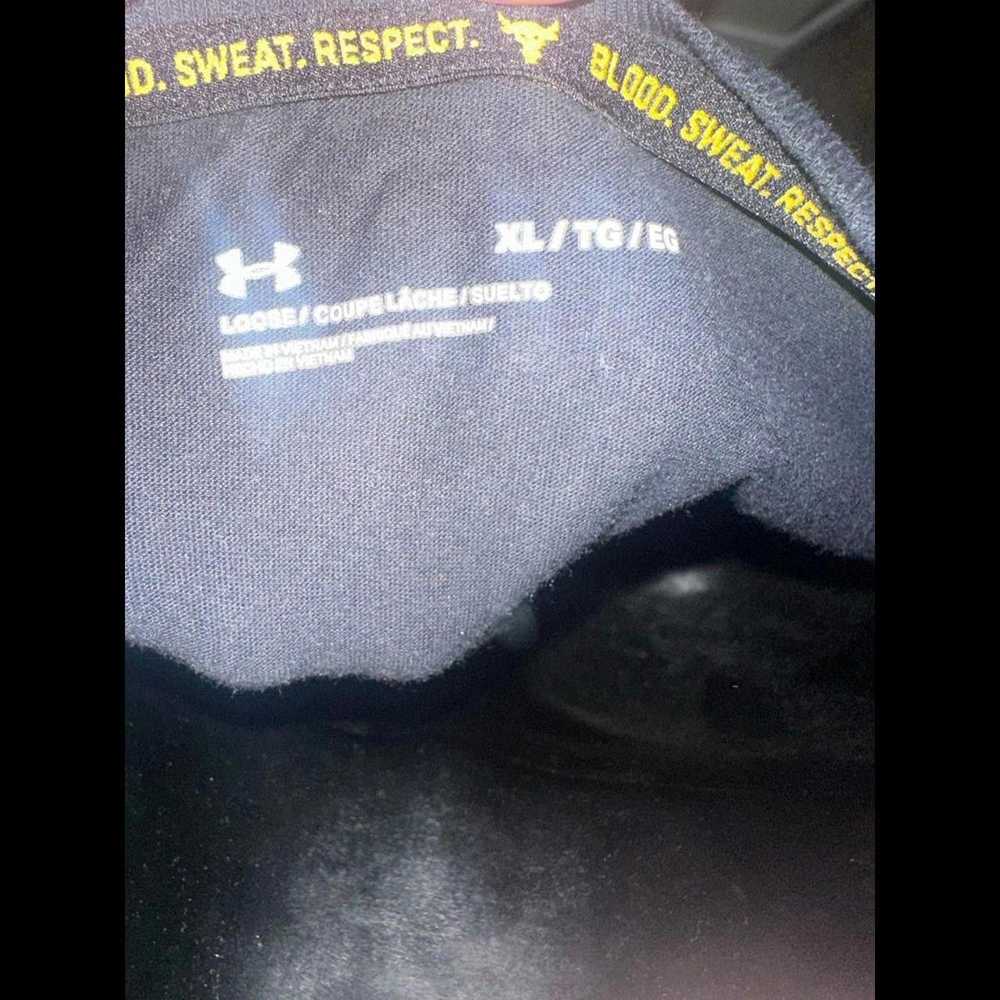 Under Armour Mens Used Size Xl Black 6682 - image 2