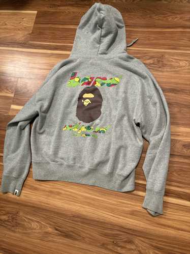 Bape Bape Grey Pullover Colorful