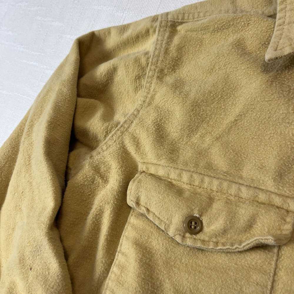 Outdoor Life × Vintage 70s 80s Chamois Cloth Flan… - image 10