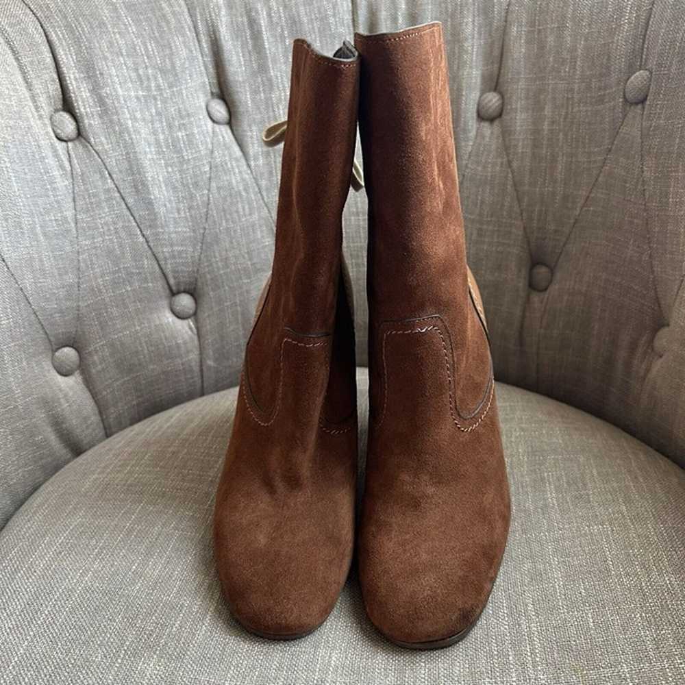 See By Chloe Boots Womens Sz 41 Brown Suede Lara … - image 7