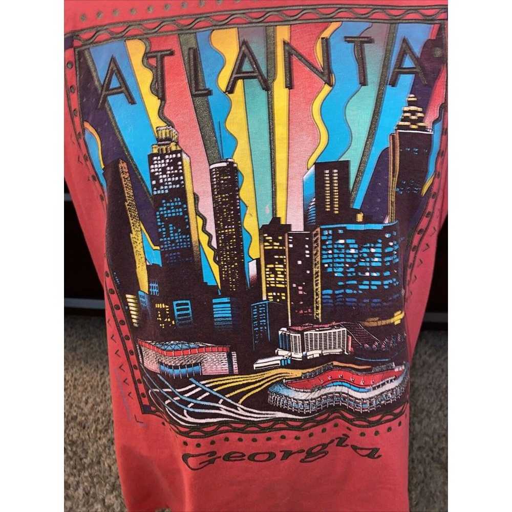 Vintage Atlanta Tourist Destination Graphic T-Shi… - image 3