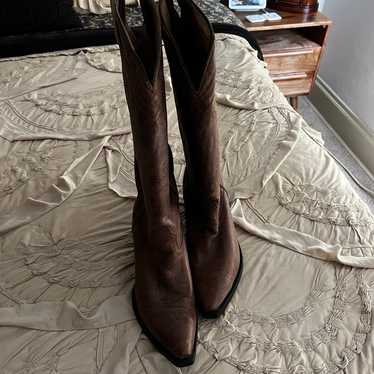 Authentic cowboy boots