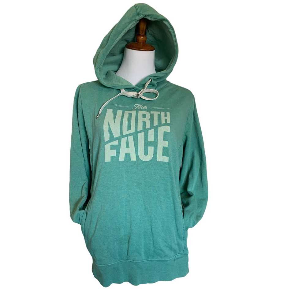 The North Face The North Face hoodie size lg blue… - image 1