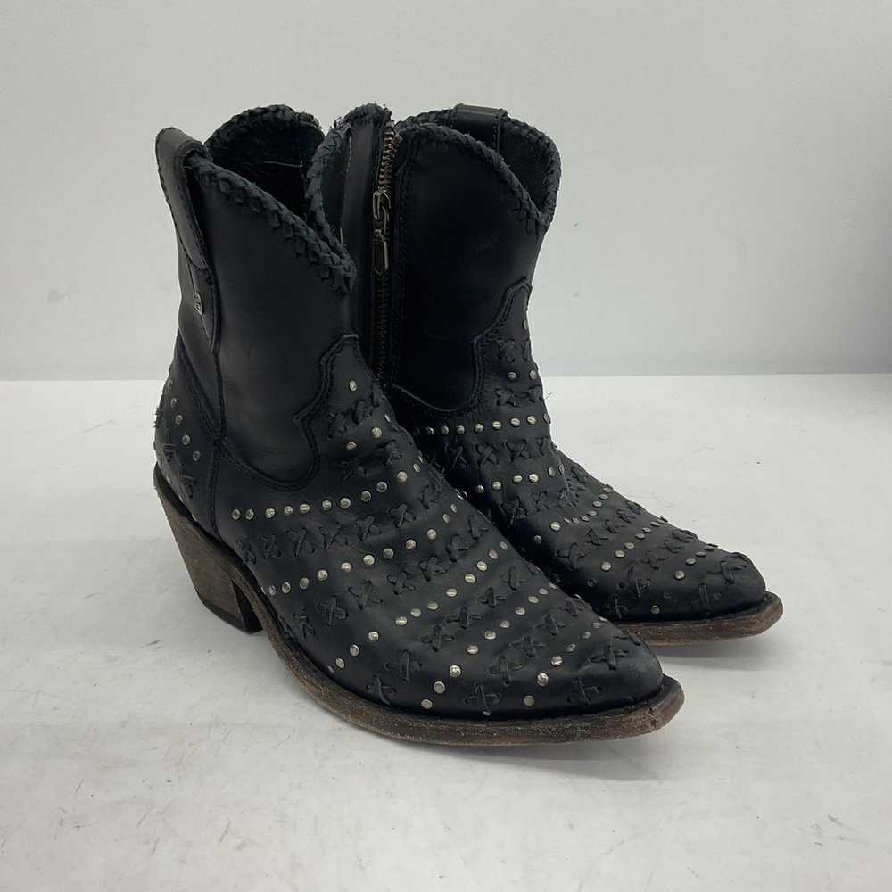 Liberty Black Women's Studded Braided Western Boo… - image 2