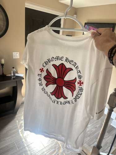 Chrome Hearts Chrome Hearts White & Red Men’s T-Sh