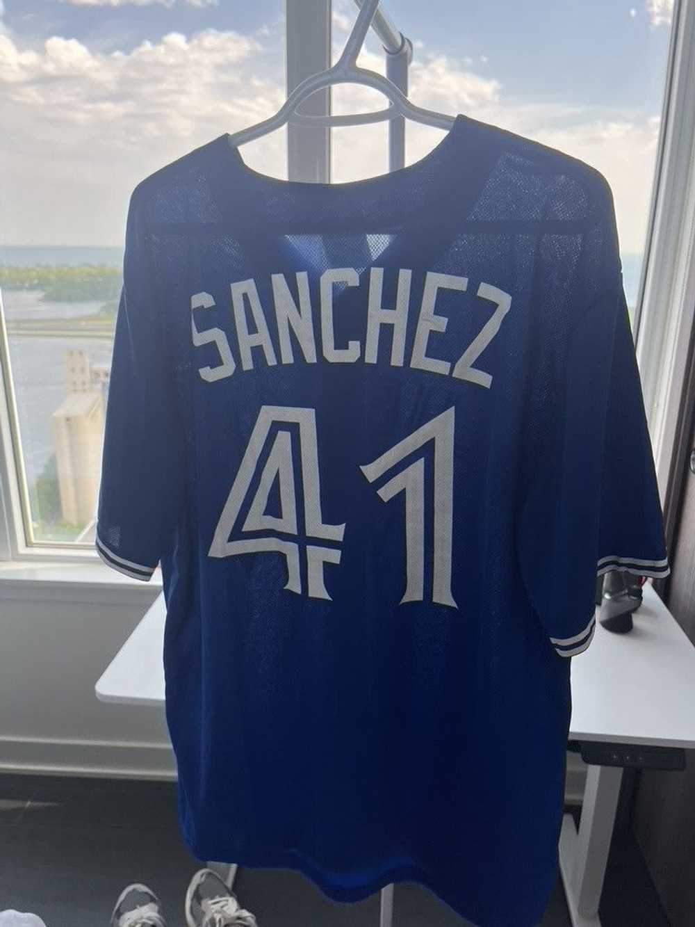 Vintage Vintage Blue Jays Sanchez Jersey - image 5