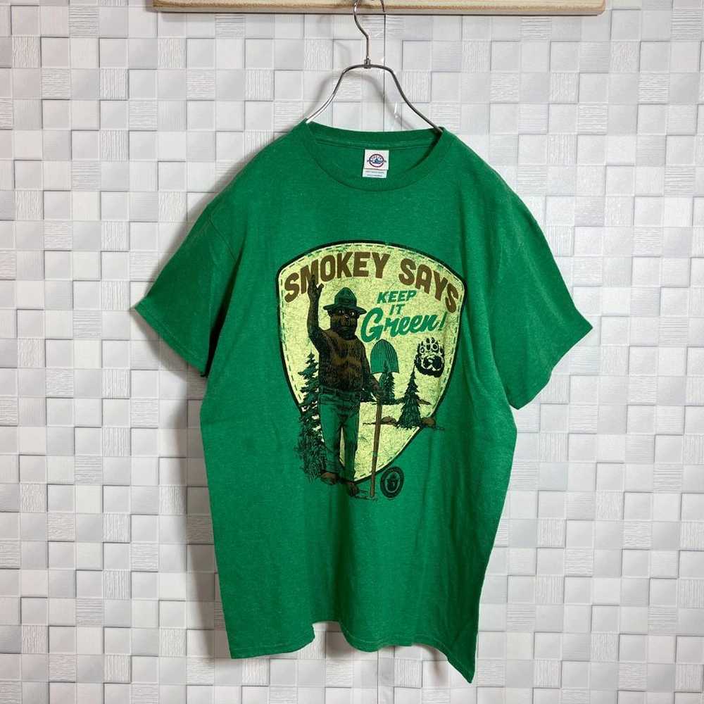 DELTA PRO WEIGHT Smokey Bear T-shirt Vintage M - image 2