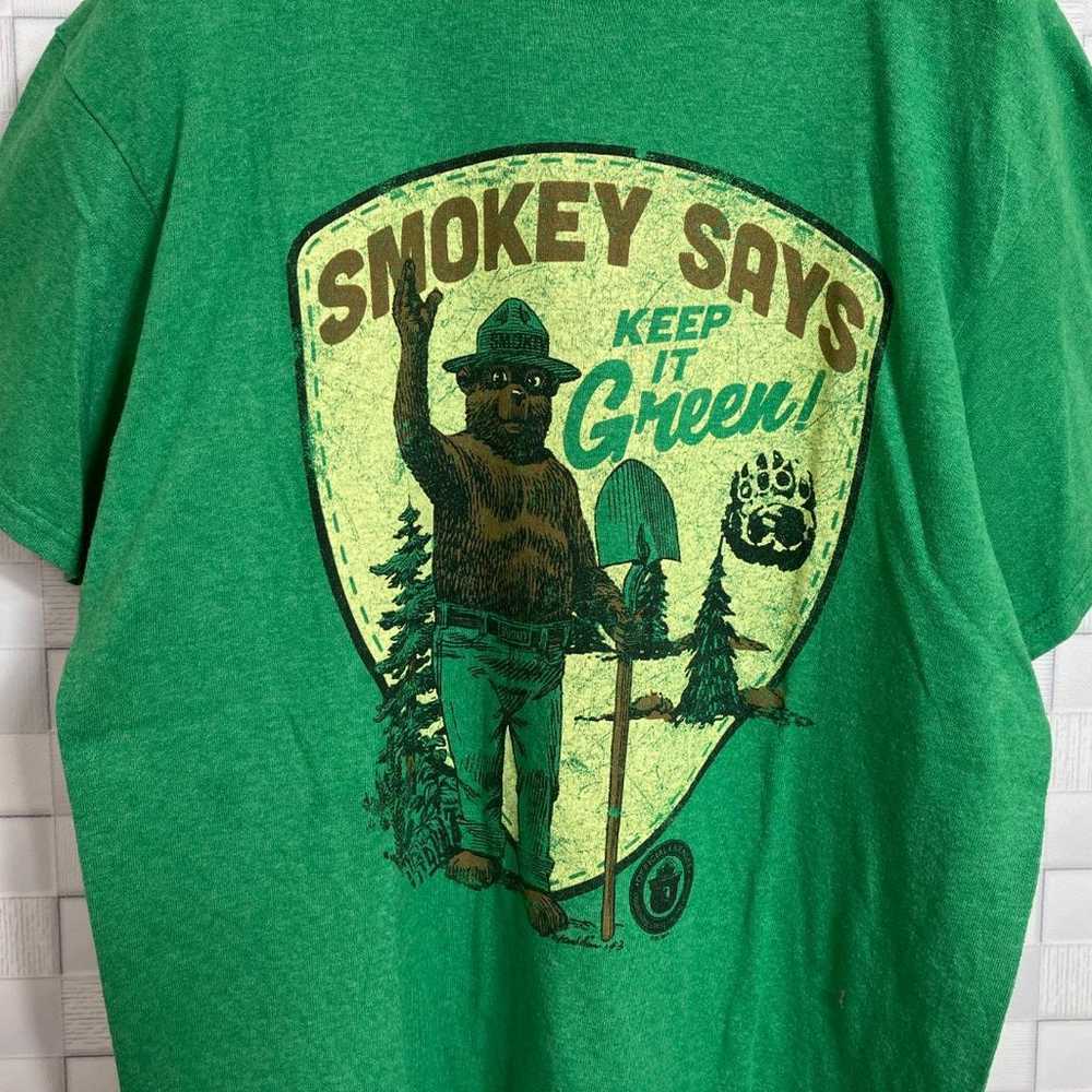 DELTA PRO WEIGHT Smokey Bear T-shirt Vintage M - image 8