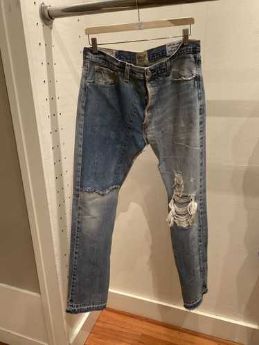 Gallery Dept. Gallery Dept. Distressed denim indig