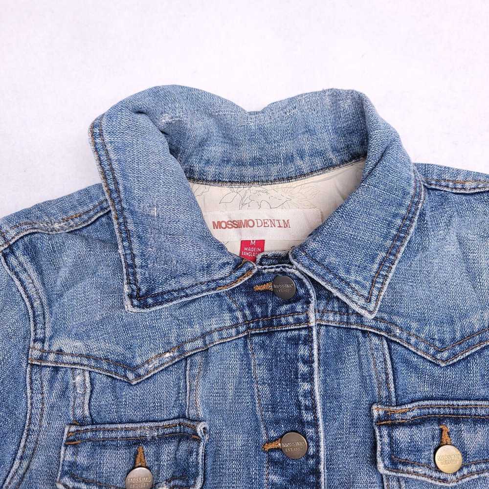 Mossimo Mossimo Casual Button Up Denim Jacket Wom… - image 1