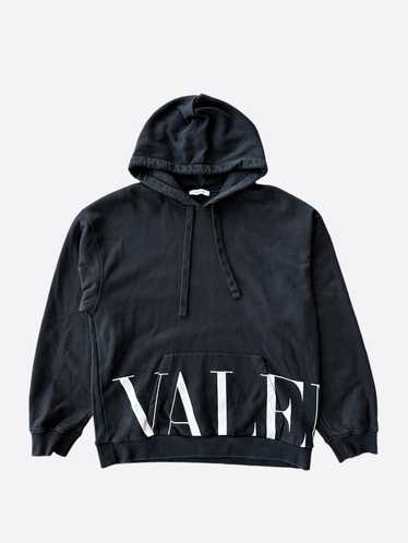 Valentino Valentino Black & White Logo Hoodie - image 1