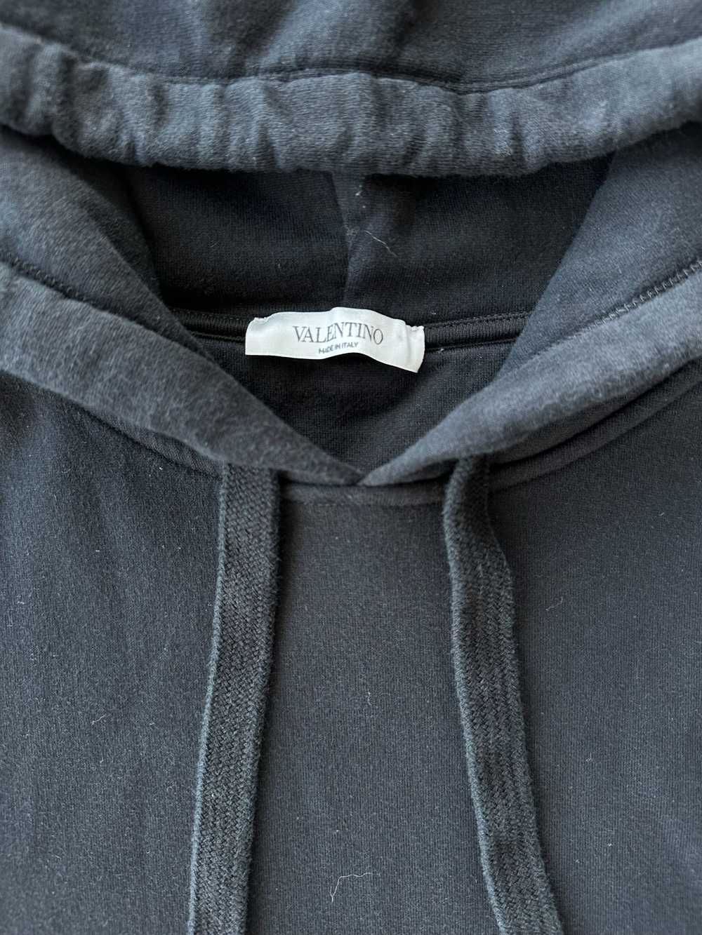 Valentino Valentino Black & White Logo Hoodie - image 3