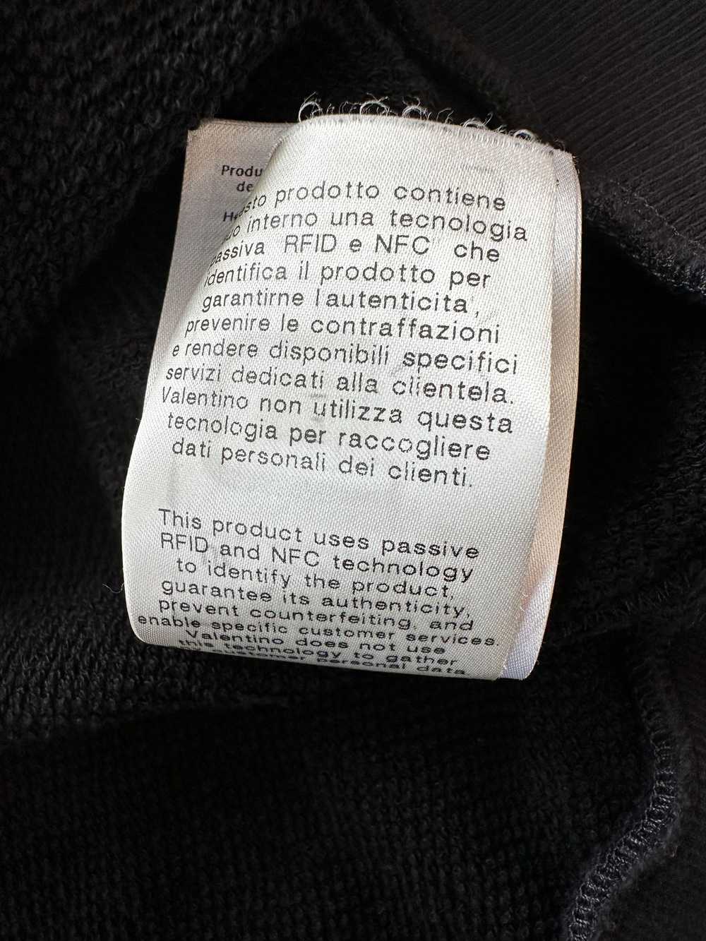 Valentino Valentino Black & White Logo Hoodie - image 8