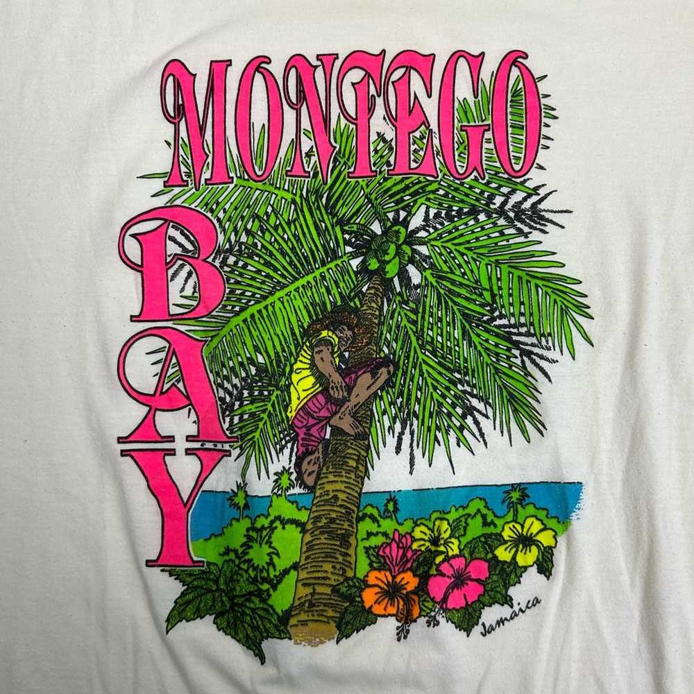 Vintage 80s Montego Bay tee size M - image 2