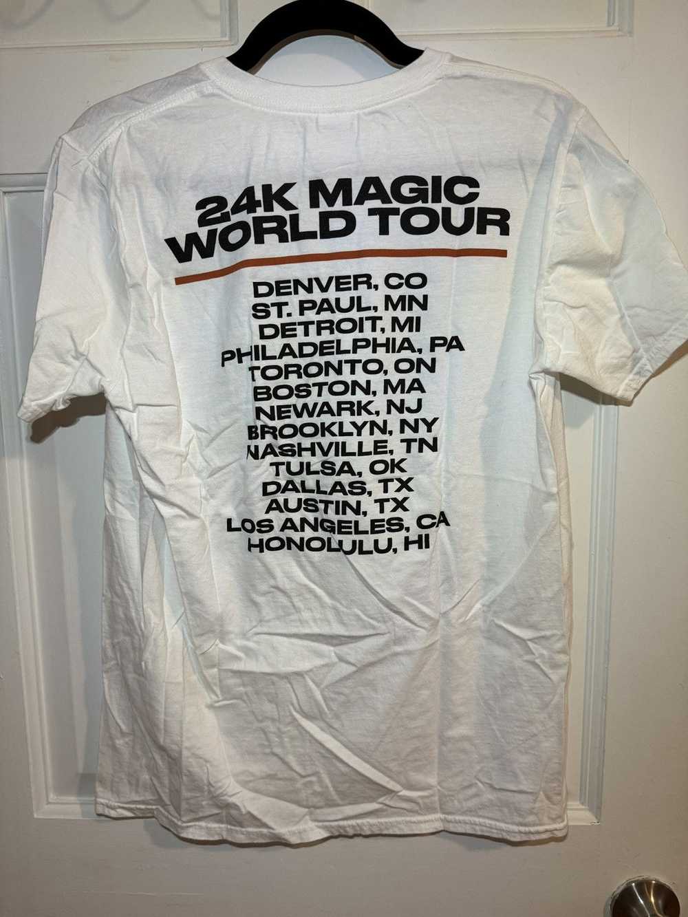 Gildan Bruno Mars 24K Magic World Tour Tee - image 2